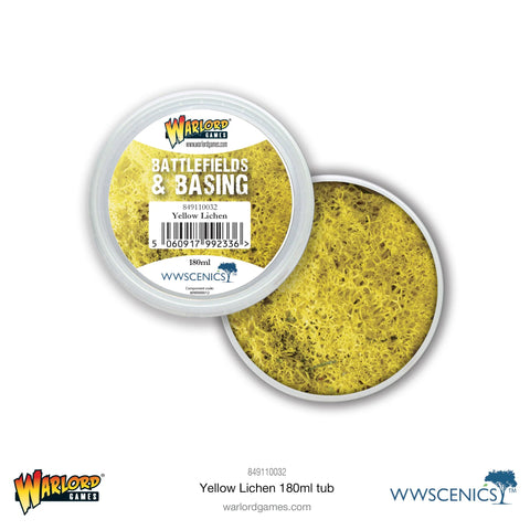 Battlefields & Basing: Yellow Lichen (180ml) - 849110032