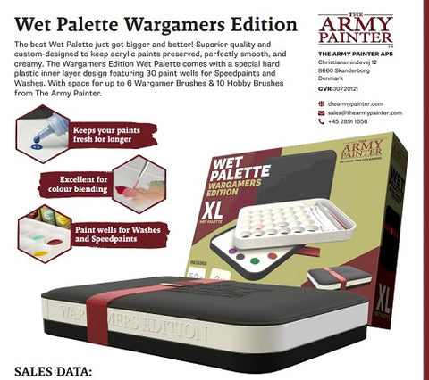 WET PALETTE - GAMERS EDITN - The Army Painter - TL5057