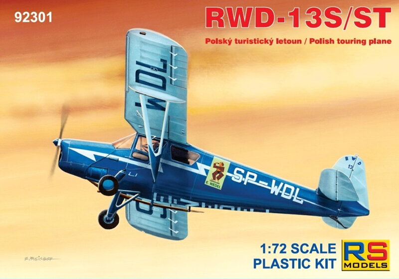 RWD-13S/ST Poland - 1:72 - Rs Model - 92301