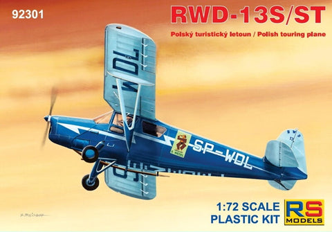 RWD-13S/ST Poland - 1:72 - Rs Model - 92301