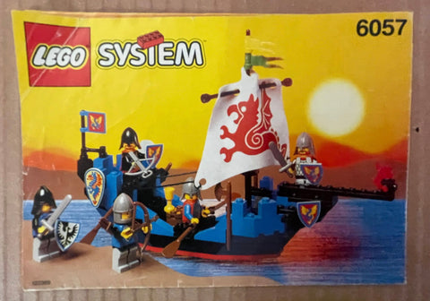 Sea Serpent - LEGO - 6057 - NO BOX - Anno 1992 - USED
