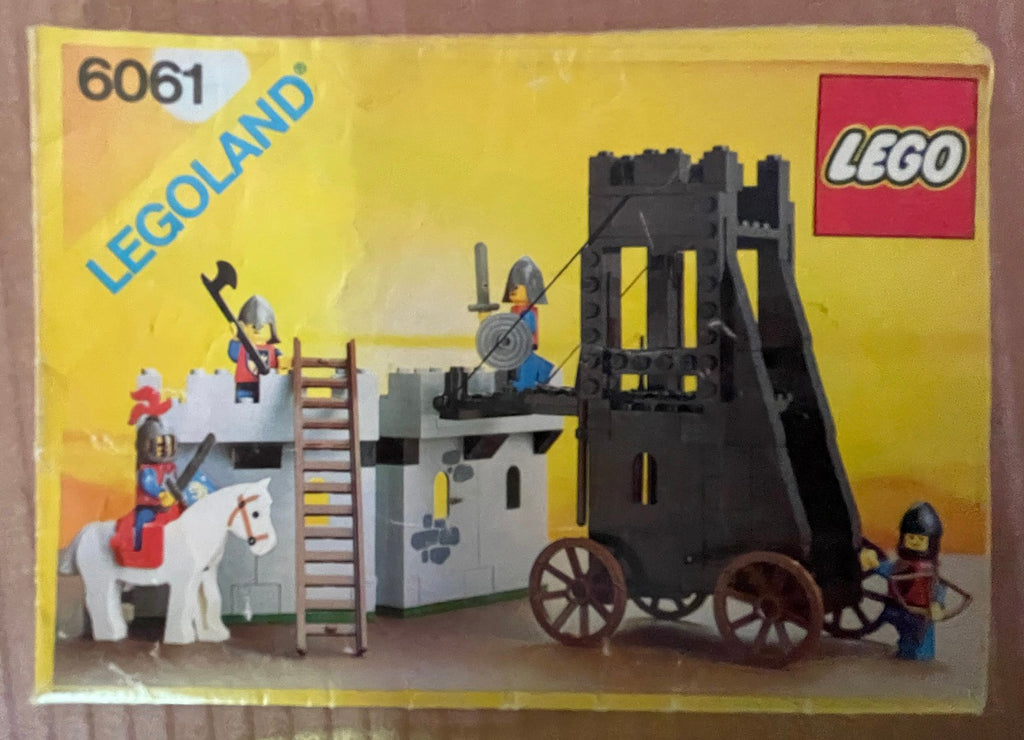 Siege Tower - LEGO - 6061 - NO BOX - Anno 1984 - USED