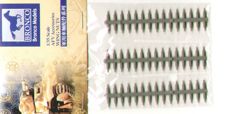 Hexagonal bolt nuts (German) x 90 - 1:35 - Bronco Models - AB3504