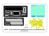 .50 cal ammunition with M2A1 box set for U.S. M2 machine gun - 1:16 - Aber - ABR16047