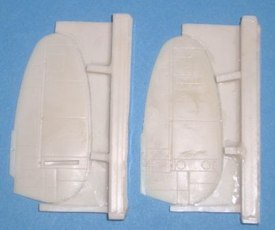 Avro Lincoln style tail and rudder  - 1:72 - Alley Cat - AC72004C