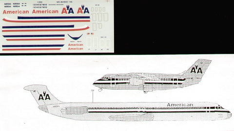 McDonnell-Douglas MD-80/BAe 146 American - 1:200 - ATP - ATPAD24