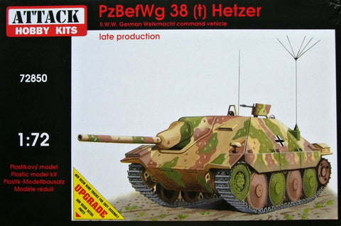 Pz Befwg 38(t) Hetzer - 1:72 - Attack Hobby Kits - 72850