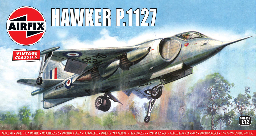 Hawker P.1127 (Kestrel) - 1:72 - Airfix - 01033V
