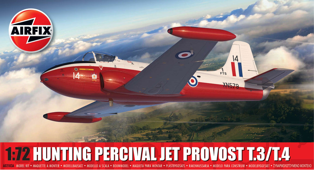 BAC Jet Provost T.3/T.4 - 1:72 - Airfix - 02103A