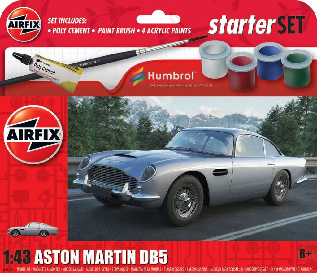 Aston Martin DB5 Starter Set - Airfix - AX55011 - 1:43