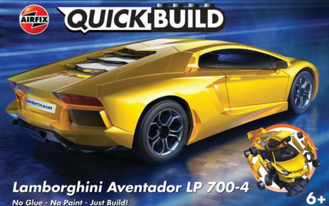 Lamborghini Aventador LP 700-4 in Yellow - Airfix - AXJ6026