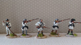 American Revolution AWI 54MM 1:32 Militiamen Accurate Fig 3201-09 set 2_painted