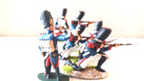 French Grenadiers Imperial Guard 54mm Airfix Set 1 panted