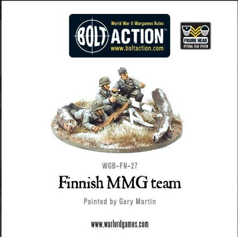 Finnish MMG Team WGB-FN-27 - warlor Games Bolt Action 28mm