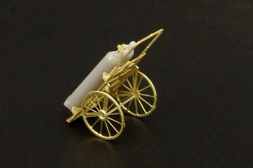 Oxy-acetylene cart x 2 in resin and etched - 1:144 - Brengun - BRL144024