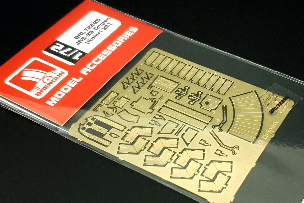 JAS-39 Gripen Detail Set for Italeri kits . 1:72 - Brengun - BRL72285