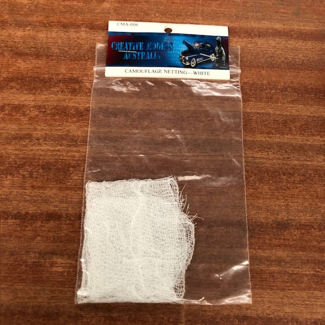 Camouflage Netting - white - 1:35 - Creative Models Australia - CMA-006