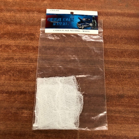 Camouflage Netting - white - 1:35 - Creative Models Australia - CMA-006