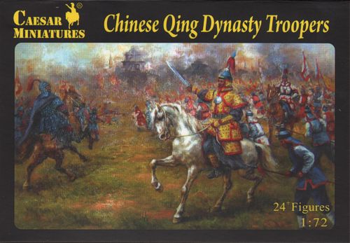 Chinese Qing Dynasty Troopers - 1:72 - Caesar Miniatures - CMH033
