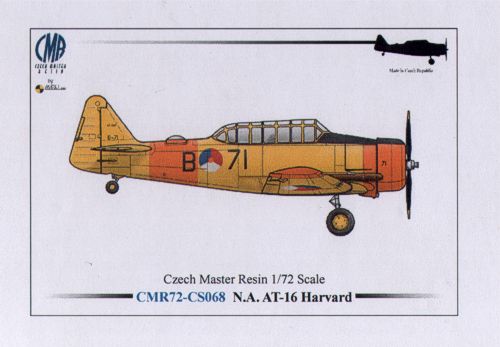 North-American AT-16 Harvard Dutch Texan conversion - 1:72 - Czech Master Resin - CMR-CS068
