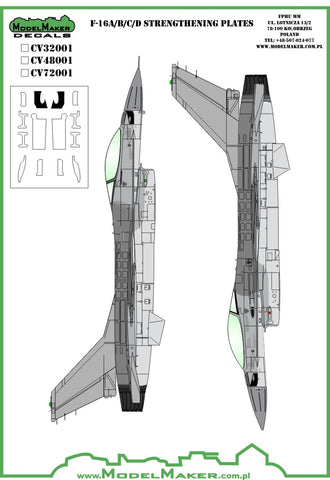 General-Dynamics - 1:32 - Model Maker Decals - CV32001