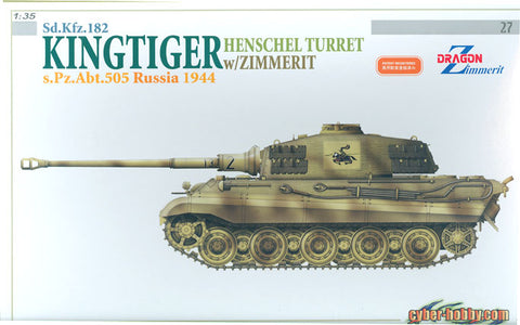 Sd.Kfz.182 Kingtiger Henschel Turret - 1:35 - Cyber Hobby - 6400
