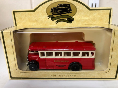 Eastern Counties single decker bus - Days Gone by Lledo - DG1