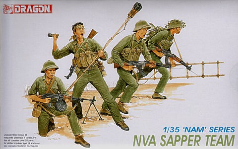 NVA Sapper Team - Dragon - DN3308 - 1:35