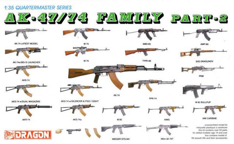AK47/74 Family part 2 - 1:35 - Dragon - 3805