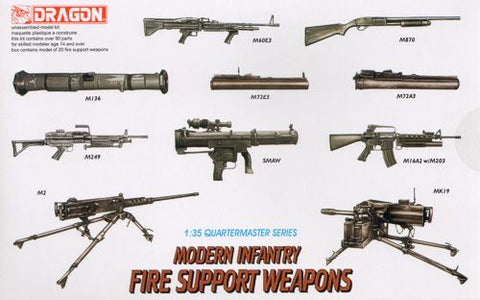 Modern Infantry Fire Support Weapons - 1:35 - Dragon - 3808 - @