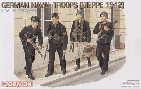 German (WWII) Naval Troops-Dieppe '42 - Dragon - DN6087 - 1:35
