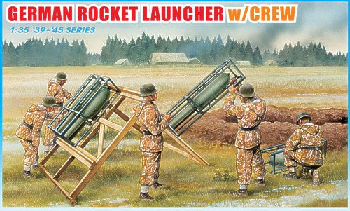 German Rocket Launcher with Crew '39-'45 Series - Dragon - DN6509 - 1:35 - @