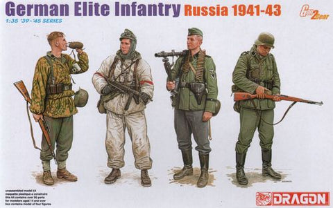 German Elite Infantry Russia - DN6707 - Dragon - 1:35 - @