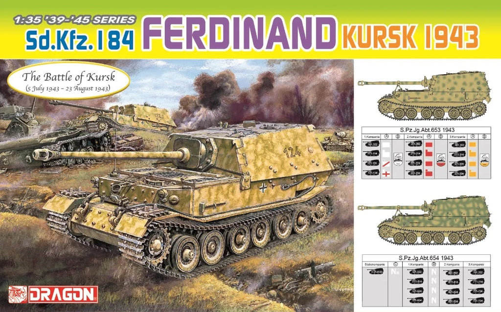 Sd.Kfz.184 Ferdinand - Dragon - DN6726 - 1:35