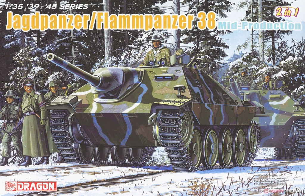 Jagdpanzer/Flammpanzer 38 Mid Production - Dragon - DN6845 - 1:35