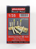 Ammunition 88 mm - Tiger II, Jagdpanther, Elefant - 1:35 - Plus Model - DP3060