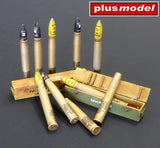 Ammunition 88 mm - Tiger II, Jagdpanther, Elefant - 1:35 - Plus Model - DP3060