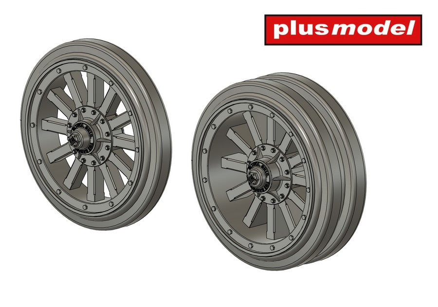 Wheels for Garford-Putilov - 1:35 - Plus Model - DP3062