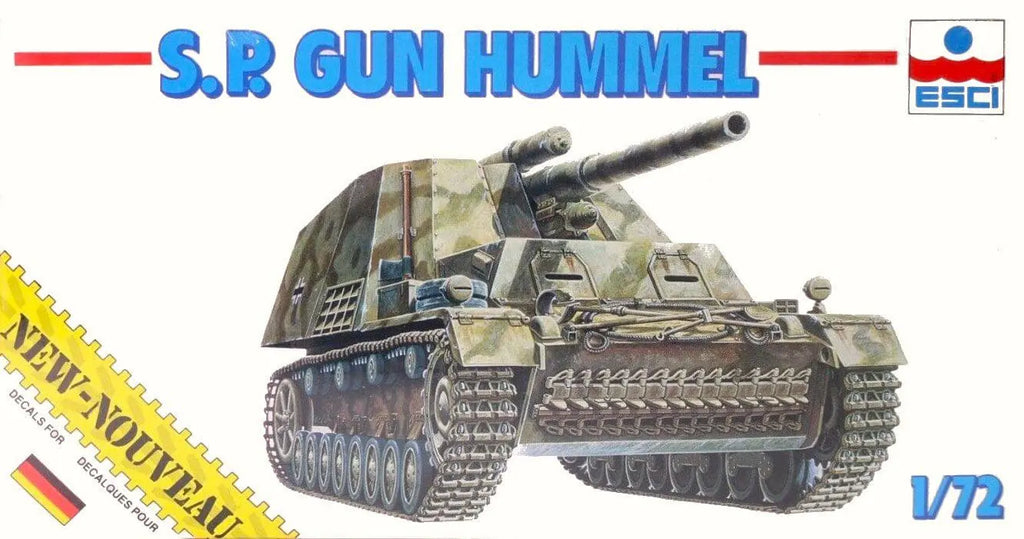 S.P. Gun Hummel - 1:72 - ESCI - 8314