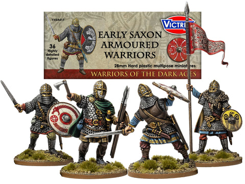 Early Saxon Armoured Warriors - 28mm - Victrix - VXDA017