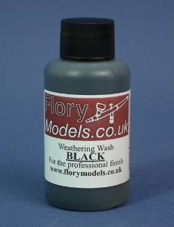 Black weathering wash - Flory Models - FMW001