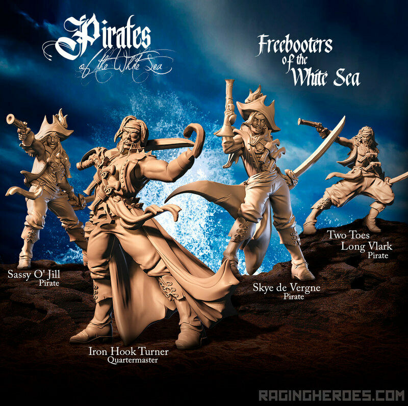 Freebooters of the White Sea - 32mm - Raging Heroes