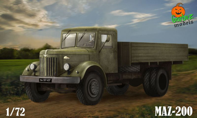 Truck MAZ-200 - 1:72 - Garbuz Models (from Micro-Mir) - GM72-001