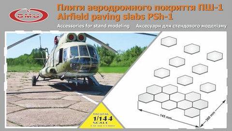 Airfield paving slabs PSh-1 - 1:144 - GMU - GMU144001