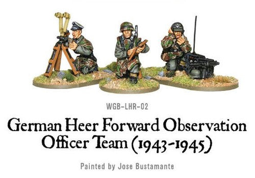 German Heer Forward Observation Team (FOO) - 28mm - Bolt action - WGB-LHR-02