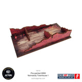 Pre-Painted WW2 Normandy Townhouse 1 - 28mm - Micro Art Studio - H00125