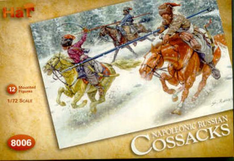 Napoleonic Russian Cossacks - 1:72 - Hat - 8006