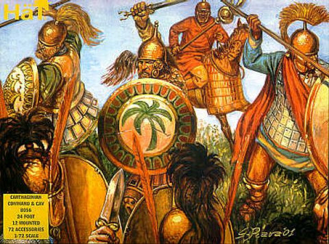 Carthaginian command & cav. - 1:72 - Hat - 8056 - @
