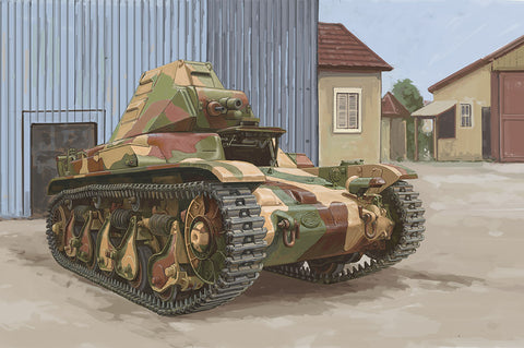 French R35 Tank with FCM Turret - Hobby Boss - HB83894 - 1:35
