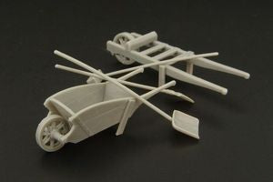 Wheel-barrow set - 1:48 - Hauler - HLF48017